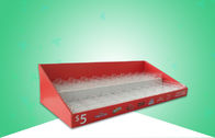 रेड मैट फिनिश किड वॉच कार्डबोर्ड डिस्प्ले ट्रे डिग्रेडेड मैटेरियल के लिए आसान है