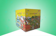 रीसाइक्टेबल नालीदार मुद्रित पैकेजिंग बॉक्स, पैकिंग बच्चे आइटम पैकिंग के लिए पेपर पैकिंग बॉक्स