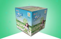 पैकेजिंग स्वच्छता तौलिया के लिए नालीदार पेपर पैकेजिंग बक्से / ट्यूब कार्टन बॉक्स