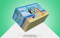 खिलौने के लिए आधा पैलेट 350gsm CCNB नालीदार पैकेजिंग बॉक्स एसजीएस