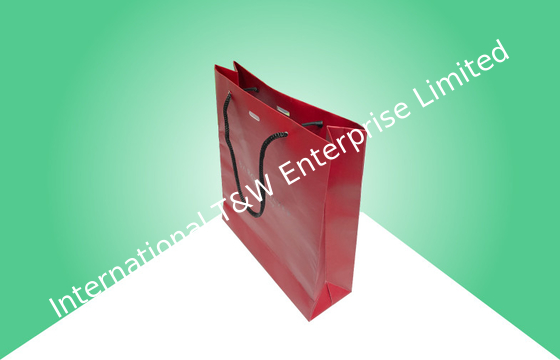 अच्छी कीमत हैंडल के साथ मजबूत तल कागज शॉपिंग बैग अनुकूलित लोगो ऑनलाइन