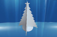 क्रिसमस ट्री आकार के साथ प्रोमोशनल कार्डबोर्ड डिस्प्ले मॉडल का विज्ञापन