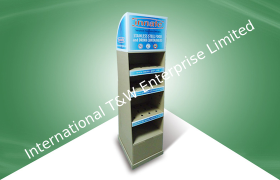 खरीदें Foldable इकट्ठे नालीदार कार्डबोर्ड स्टोर दिखाता है Caccum कप के लिए online manufacture