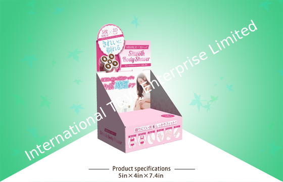 खरीदें 350GSM Artpaper शेवर काउंटरटॉप डिस्प्ले बॉक्स एसजीएस आसान विधानसभा online manufacture