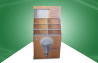 Recycled Heavy - duty  POS Cardboard Displays  Display Stand For LED Products