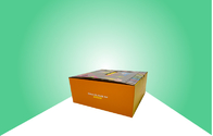 फुटपाथ चाक के लिए चमकदार नालीदार कागज पैकेजिंग बॉक्स