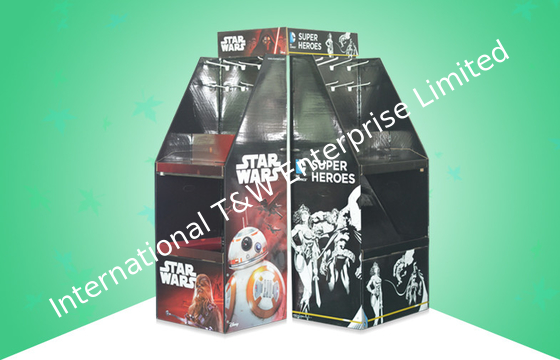 अच्छी कीमत Heavy Duty Black Cardboard Display Stands For Mix - Presenting Frame / Mat / Poster , Offset Printing ऑनलाइन