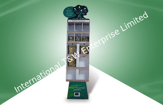 अच्छी कीमत कस्टम 12 - पुस्तकें पत्रिका सीडी के लिए सेल पॉप कार्डबोर्ड प्रदर्शन खड़ा है ऑनलाइन