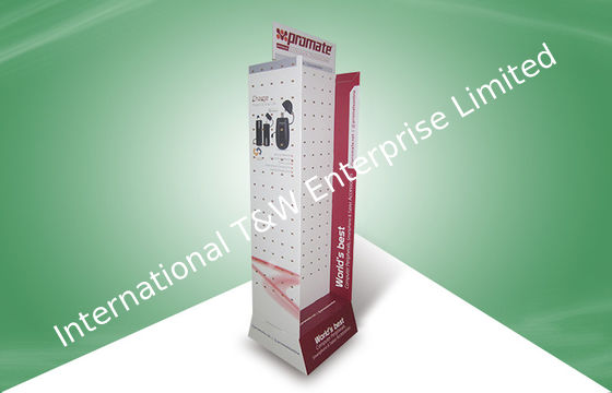 अच्छी कीमत स्थिर कार्डबोर्ड तल प्रदर्शन यूएसबी और हेडफोन के लिए हुक के साथ खड़ा है ऑनलाइन