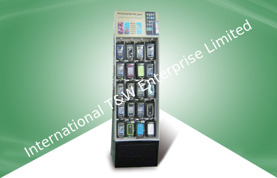 अच्छी कीमत Shop Cardboard Product Floor Display Stands With Hook For Ipone / Ipad ऑनलाइन
