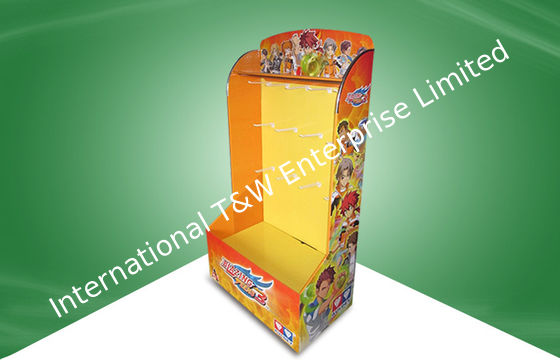 अच्छी कीमत Yellow Retail Desktop Pop Cardboard Display Stand For Kid ' S Game Products ऑनलाइन