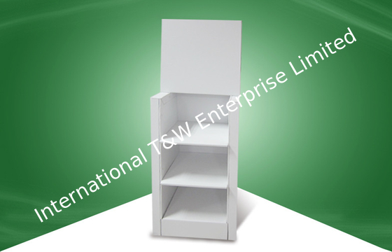 अच्छी कीमत 4C Printing Cardboard Display Racks Cardboard POS Display Stands for Electronic Products ऑनलाइन