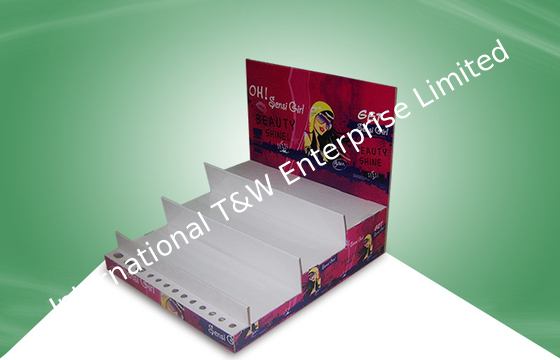 अच्छी कीमत Full Color Printed Cardboard Countertop Displays for Cosmetic Pop ऑनलाइन