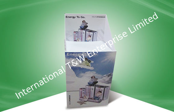 अच्छी कीमत Free Standing Units Cardboard Dump Bins For Retail Electronic Products ऑनलाइन