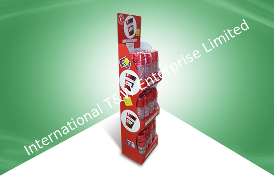 अच्छी कीमत Stable Three - shelf Cardboard POS Display For Cups  Selling to Big Supermarket ऑनलाइन