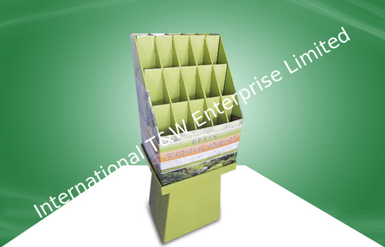 अच्छी कीमत OEM / ODM  Fragrant Oil Corrugated Cardboard Dump Bins Cardboard Display Units with CMYK or Pantone ऑनलाइन