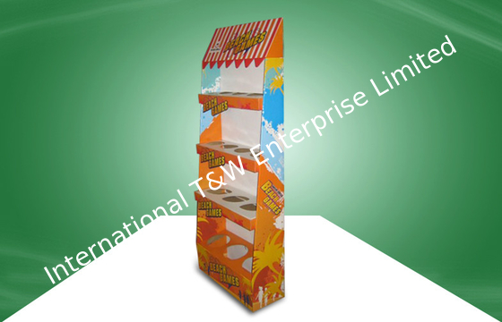 अच्छी कीमत Eye - catching durable Cardboard Display Stands For Sport Products , customized Size ऑनलाइन