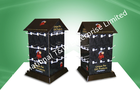 अच्छी कीमत Rotating Cardboard Countertop Displays For Promoting Keyring ऑनलाइन